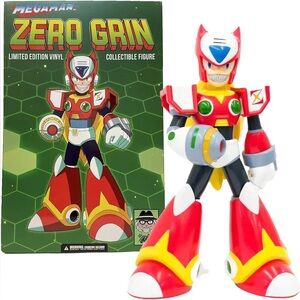 MegaMan Zero Grin 15” Vinyl Collectible Figure by Ron English PoPaganda Art